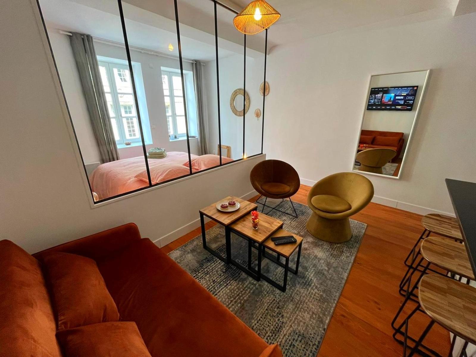 Elegant Studio En Hypercentre Dans Le Quartier Historique Anime Avec Parking Gratuit Кан Екстер'єр фото